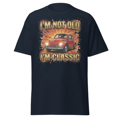 I'm Not Old I'm Classic Car T-Shirt - Navy - T-Shirts Online