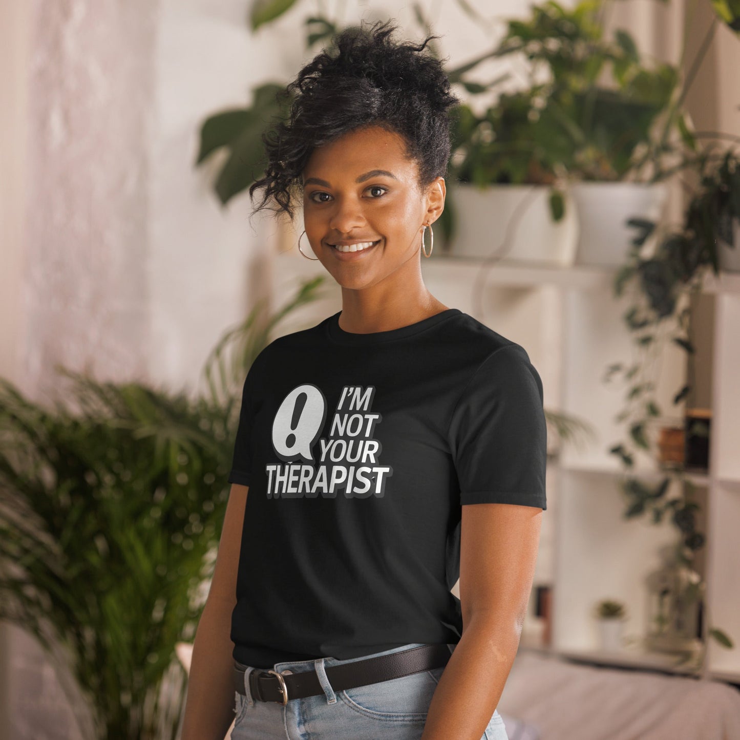 I'm Not Your Therapist T-Shirt - White - T-Shirts Online