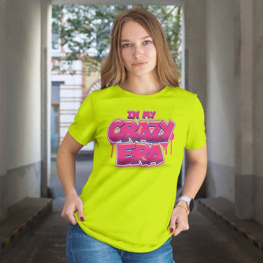 In My Crazy Era T-Shirt | Graphic Bold Tee - Black - T-Shirts Online