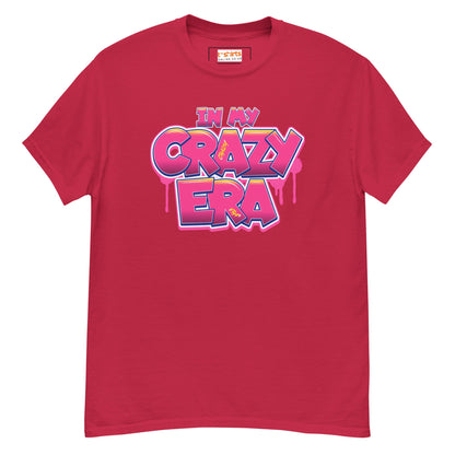 In My Crazy Era T-Shirt | Graphic Bold Tee - Cardinal - T-Shirts Online
