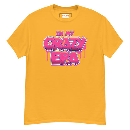 In My Crazy Era T-Shirt | Graphic Bold Tee - Gold - T-Shirts Online
