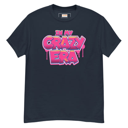 In My Crazy Era T-Shirt | Graphic Bold Tee - Navy - T-Shirts Online