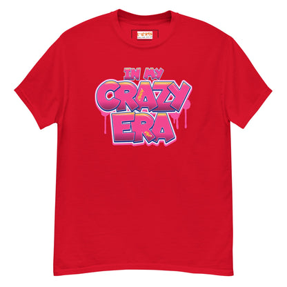 In My Crazy Era T-Shirt | Graphic Bold Tee - Red - T-Shirts Online
