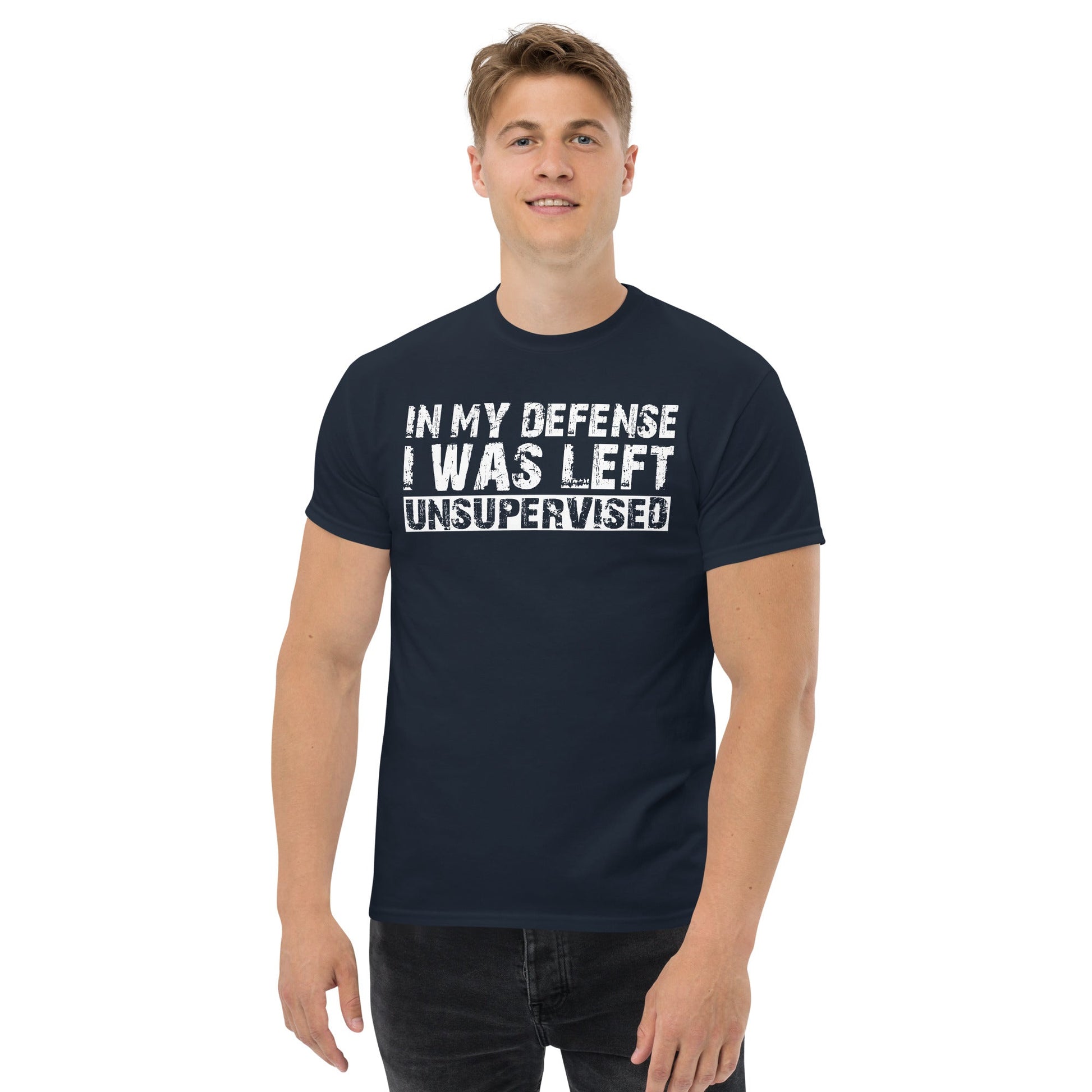In My Defence | Men's T Shirt - Dark Heather - T-Shirts Online