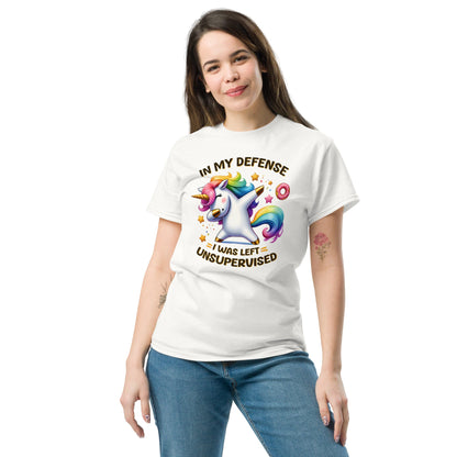 In My Defense | Unicorn T-Shirt - T-Shirts Online