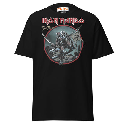 Iron Mando T-Shirt – The Hunter Parody Design Tee - Black - T-Shirts Online