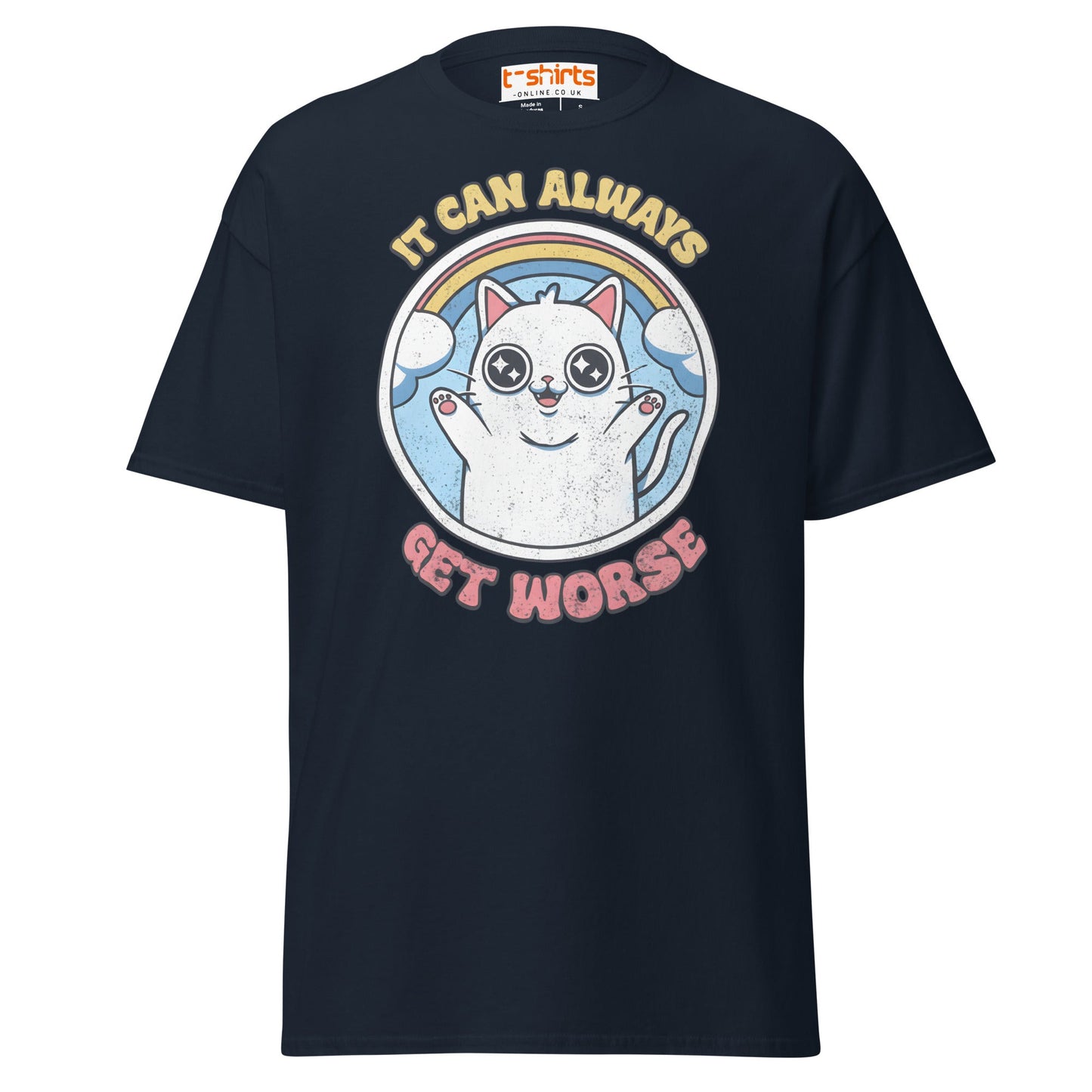 It Can Always Get Worse T-Shirt - Navy - T-Shirts Online