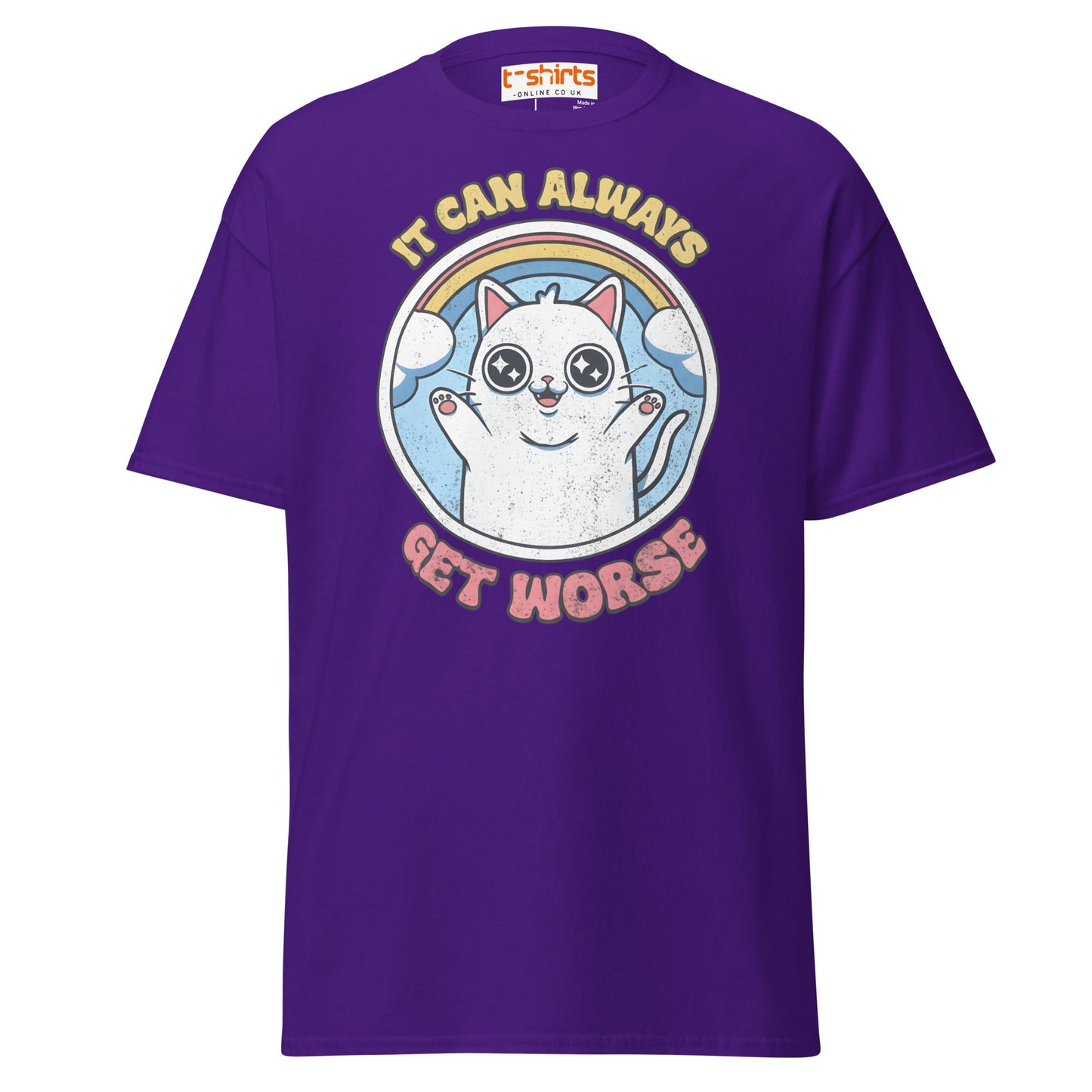 It Can Always Get Worse T-Shirt - Purple - T-Shirts Online