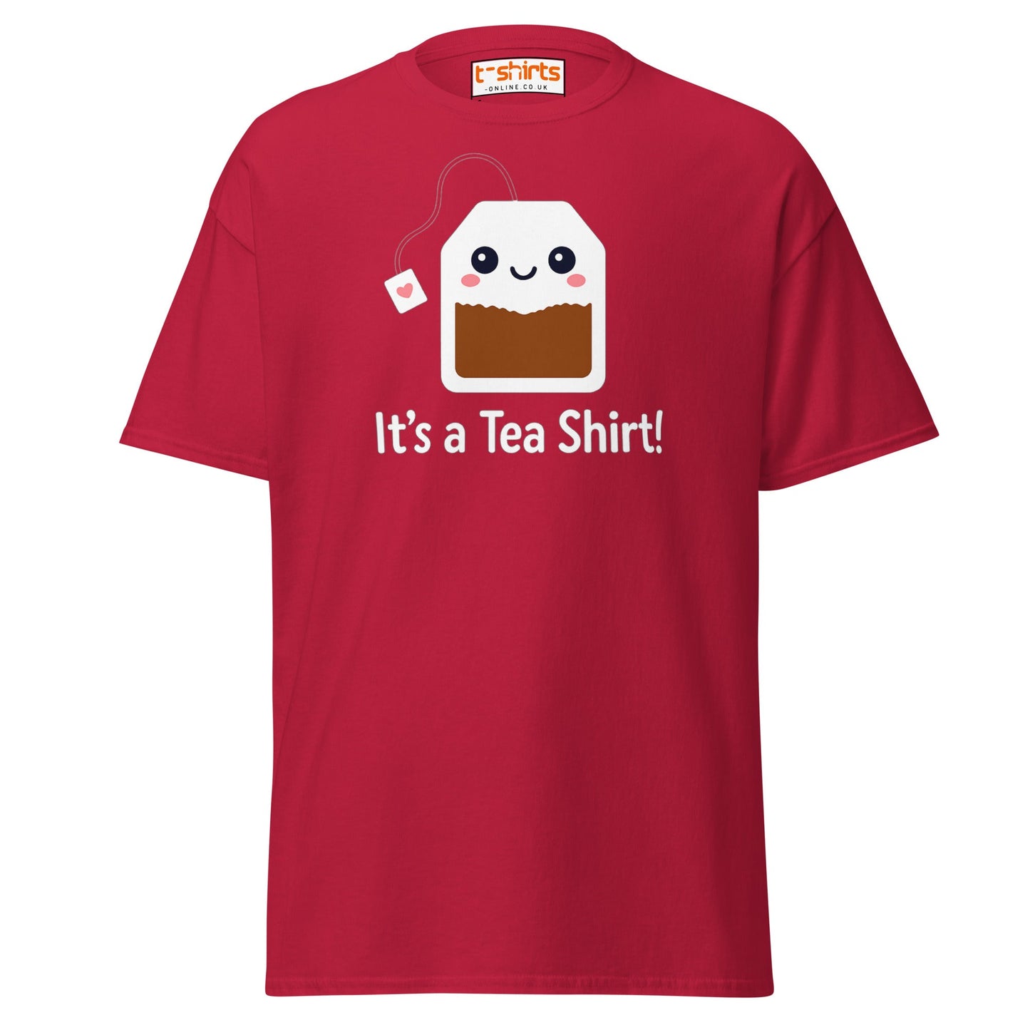 It’s a Tea Shirt T-Shirt – Funny Pun Tee - Cardinal - T-Shirts Online