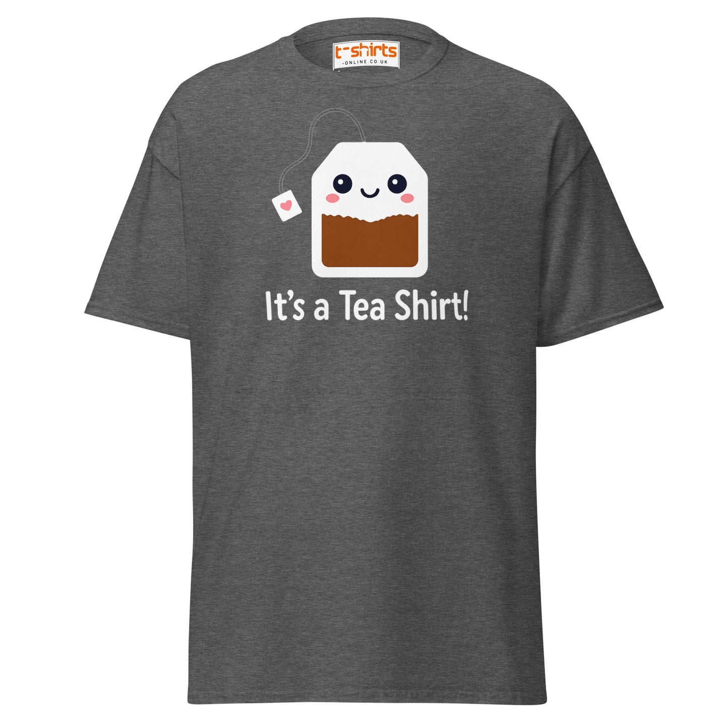 It’s a Tea Shirt T-Shirt – Funny Pun Tee - Dark Heather - T-Shirts Online