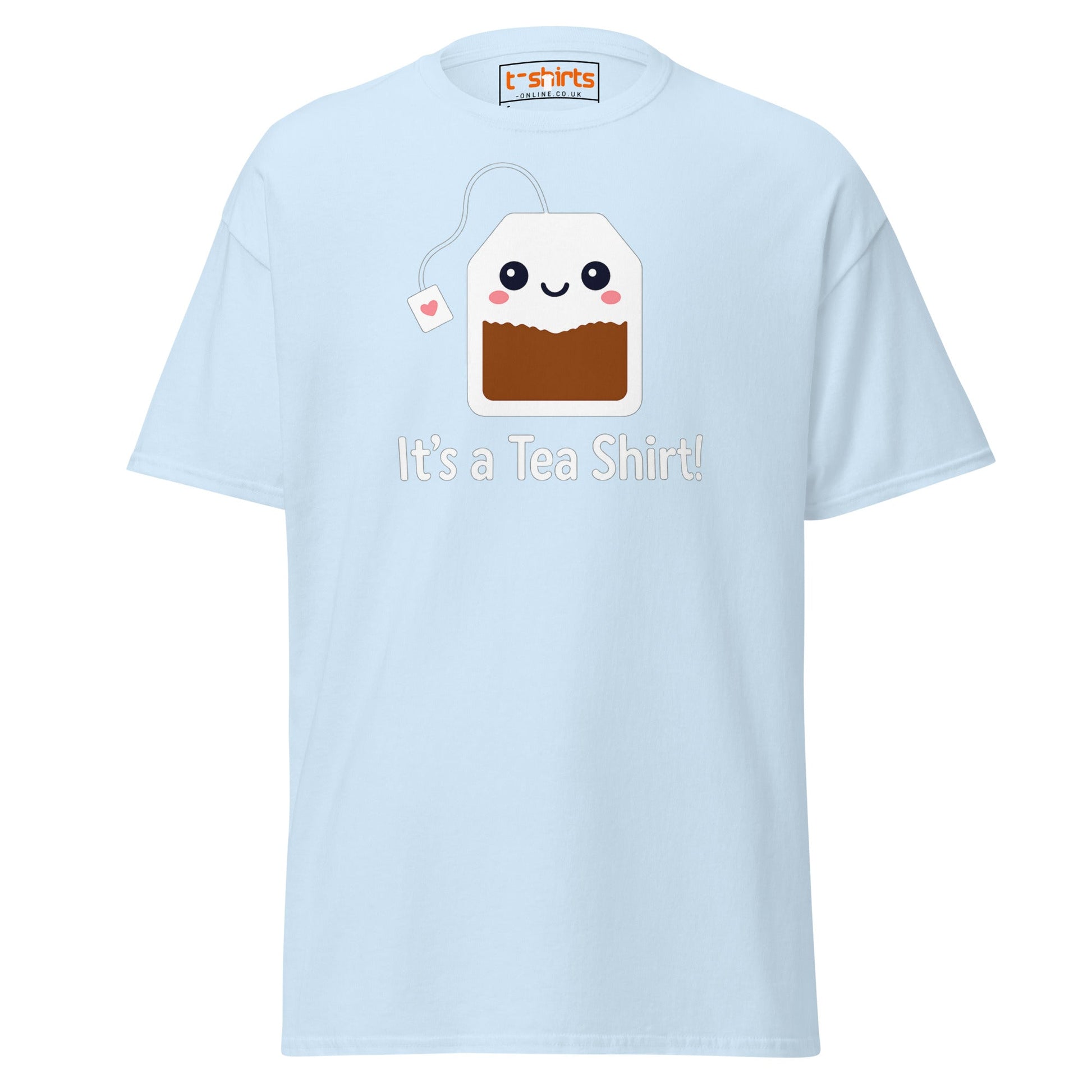 It’s a Tea Shirt T-Shirt – Funny Pun Tee - Light Blue - T-Shirts Online