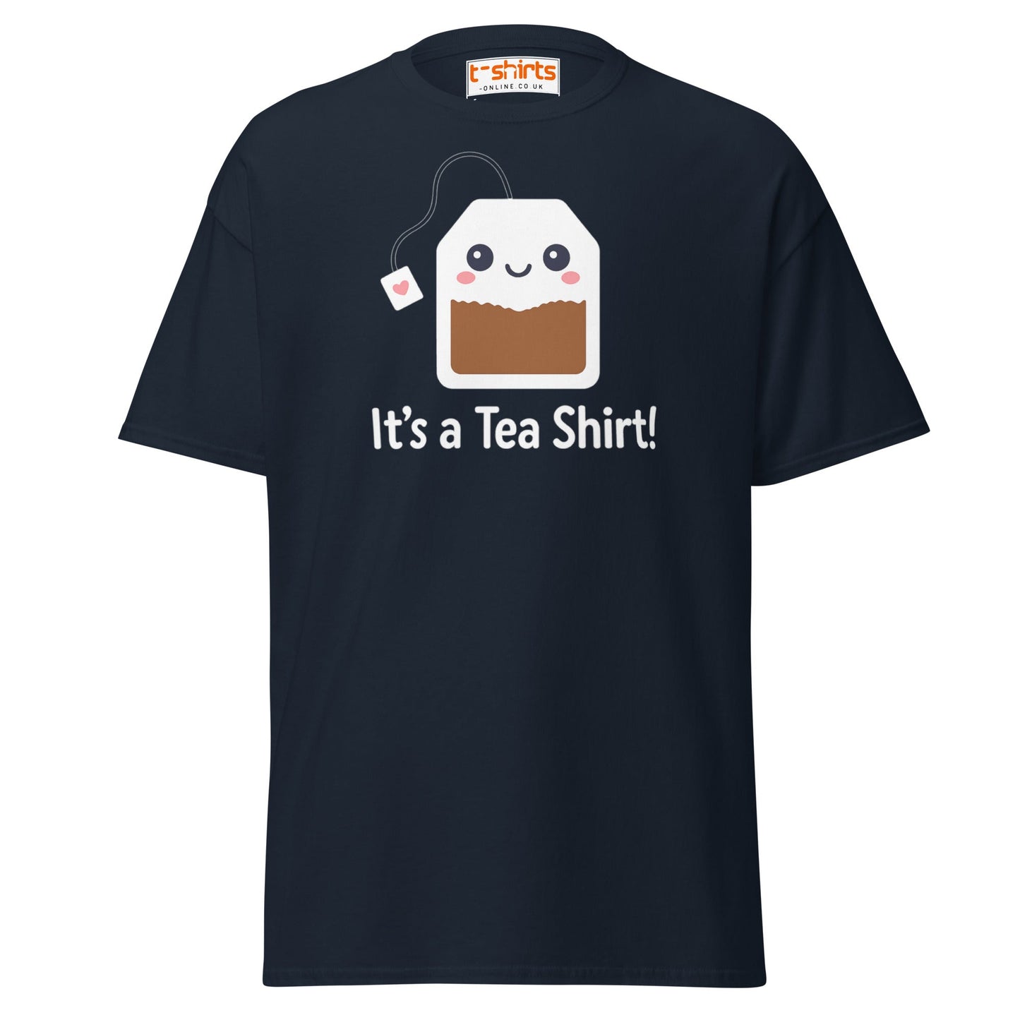 It’s a Tea Shirt T-Shirt – Funny Pun Tee - Navy - T-Shirts Online