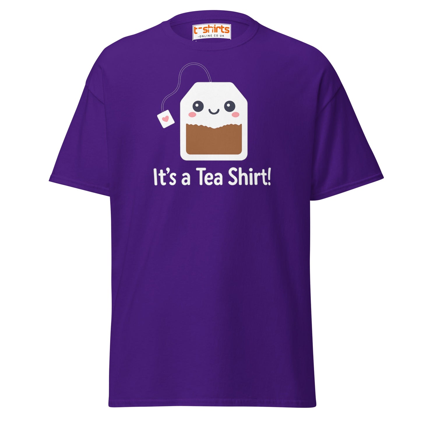 It’s a Tea Shirt T-Shirt – Funny Pun Tee - Purple - T-Shirts Online