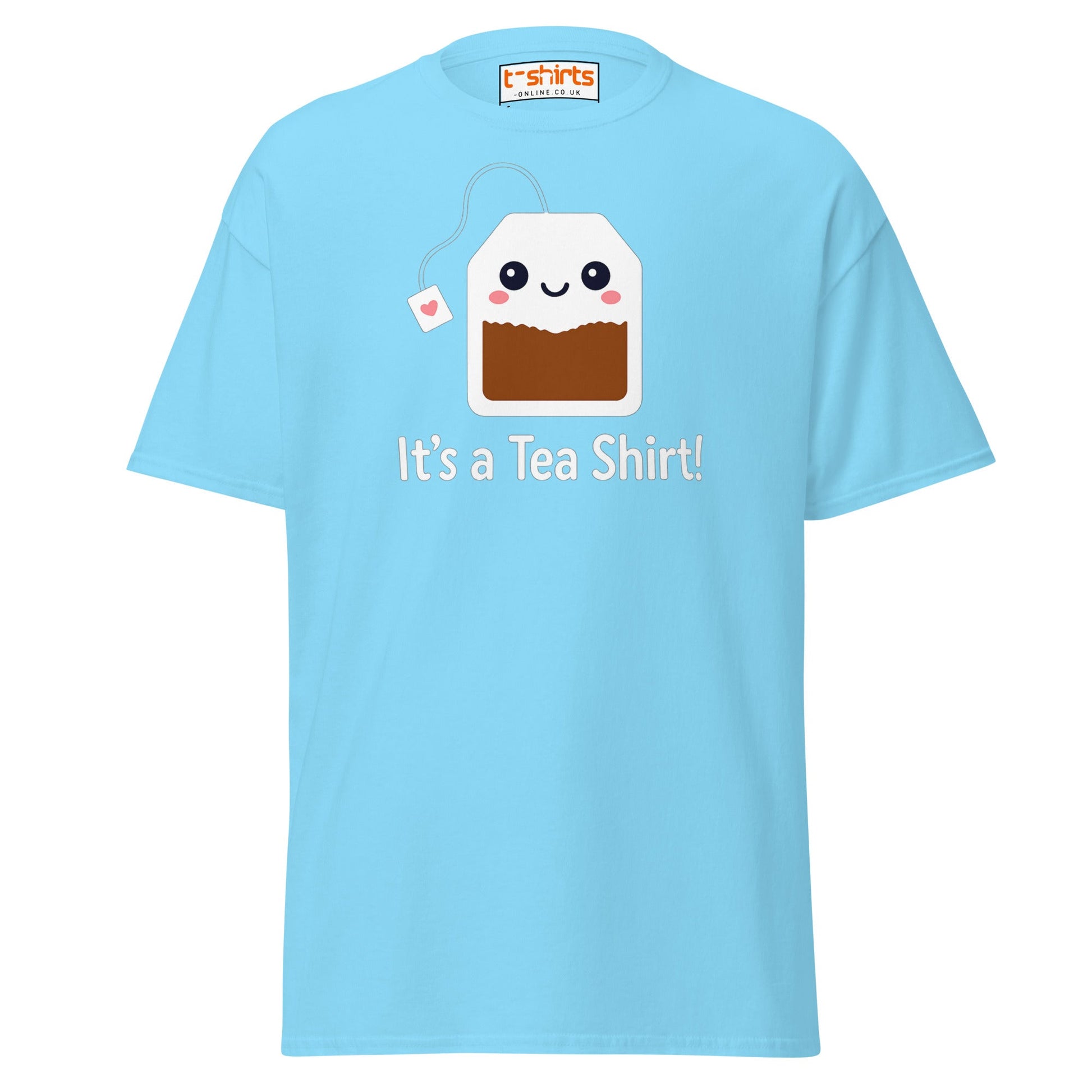 It’s a Tea Shirt T-Shirt – Funny Pun Tee - Sky - T-Shirts Online