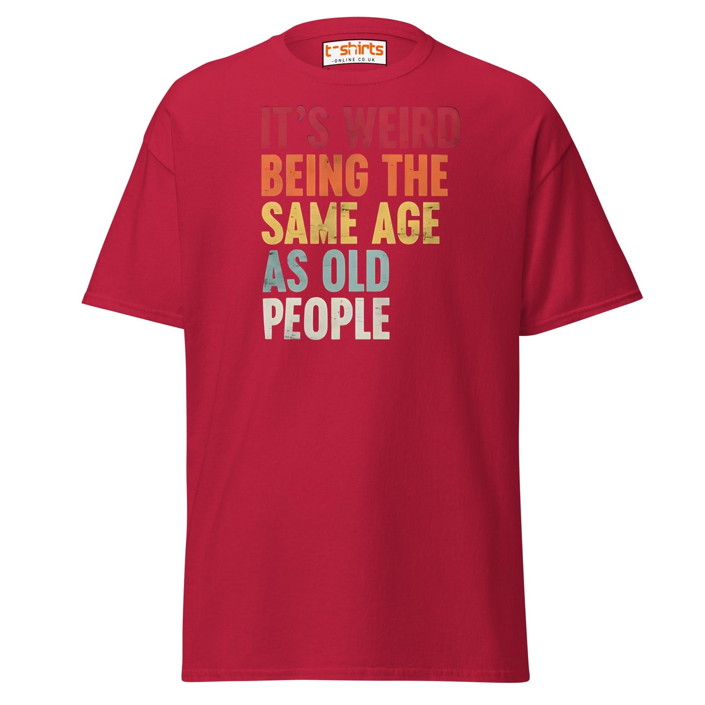 It’s Fine I’m Fine Everything is Fine T-Shirt - Cardinal - T-Shirts Online