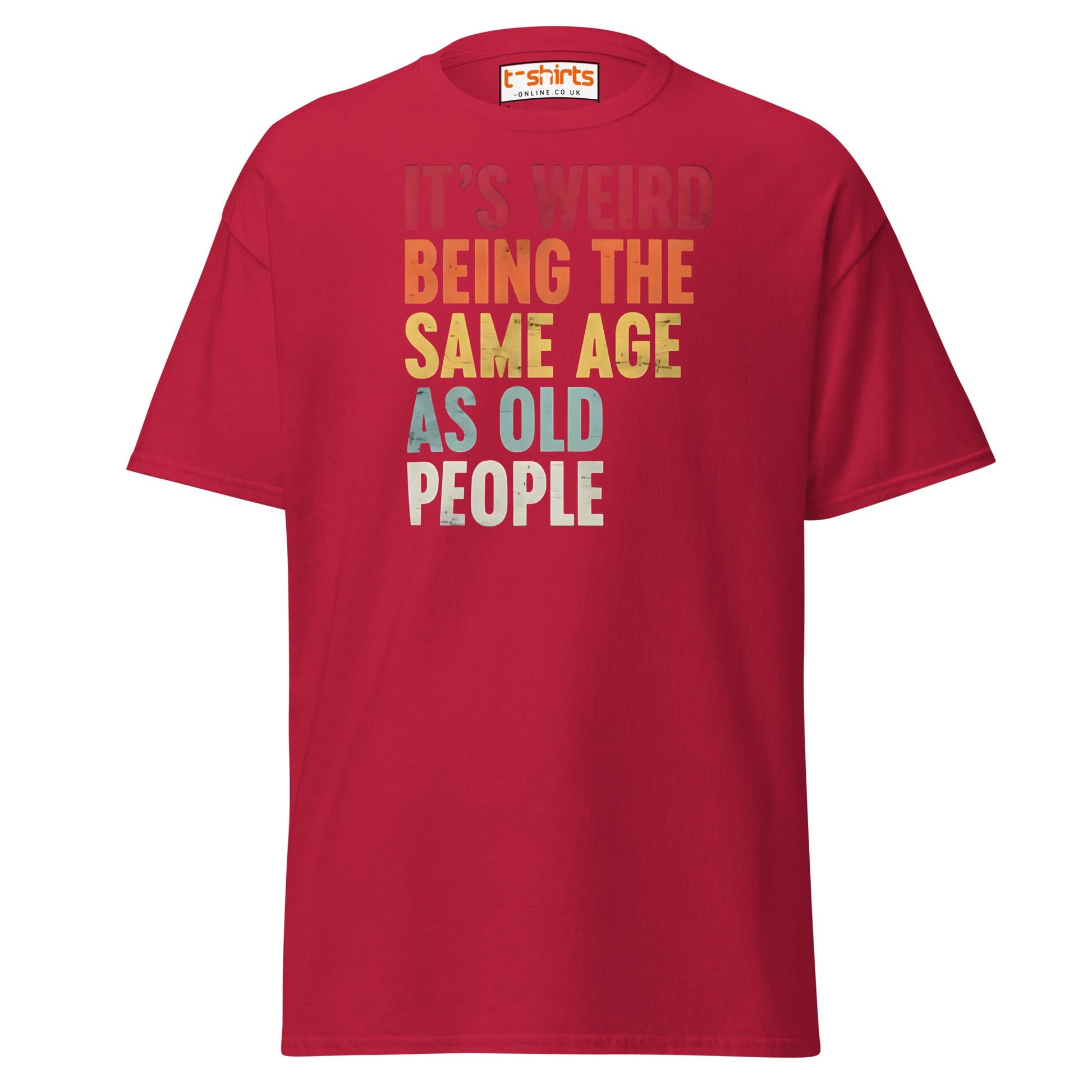It’s Fine I’m Fine Everything is Fine T-Shirt - Cardinal - T-Shirts Online