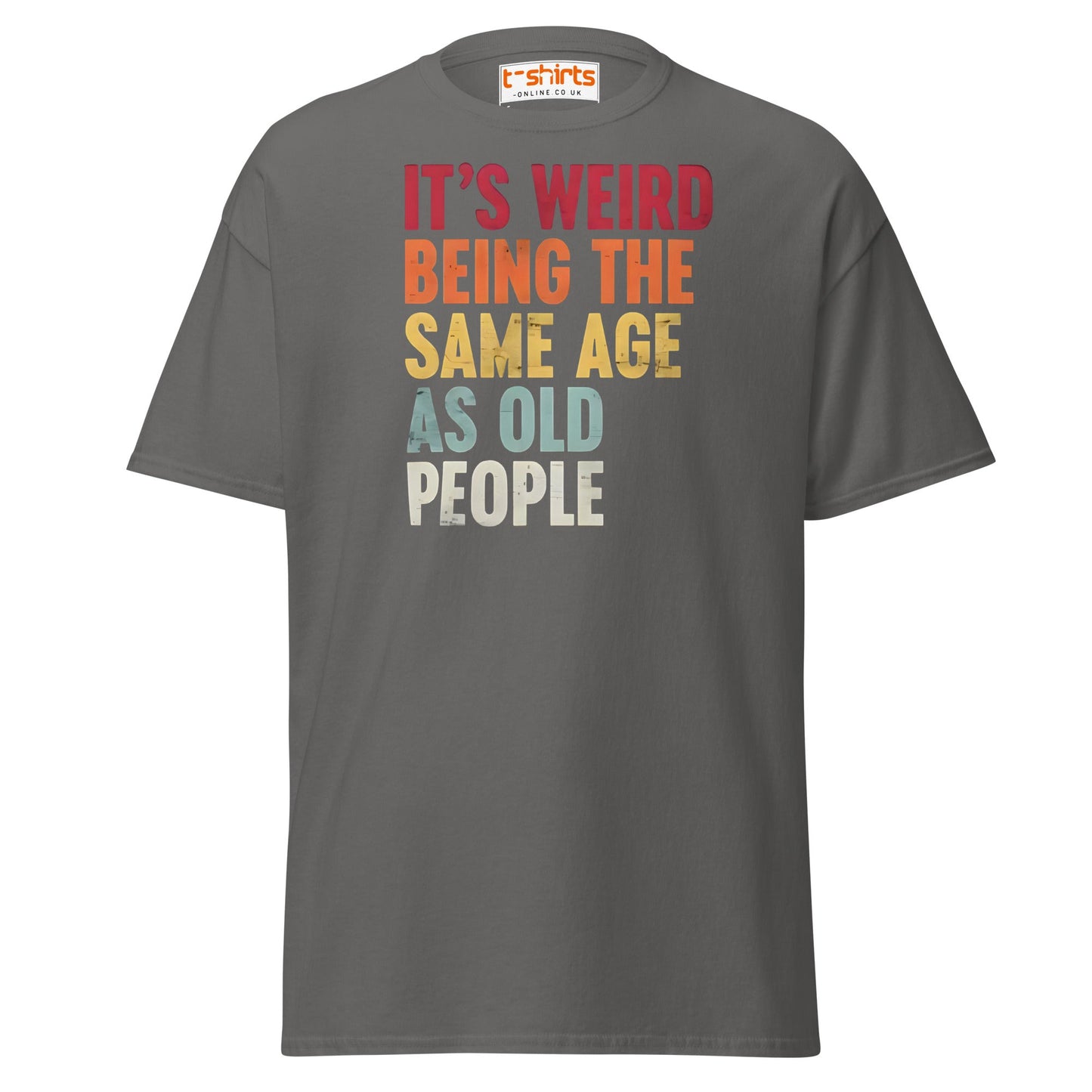 It’s Fine I’m Fine Everything is Fine T-Shirt - Charcoal - T-Shirts Online