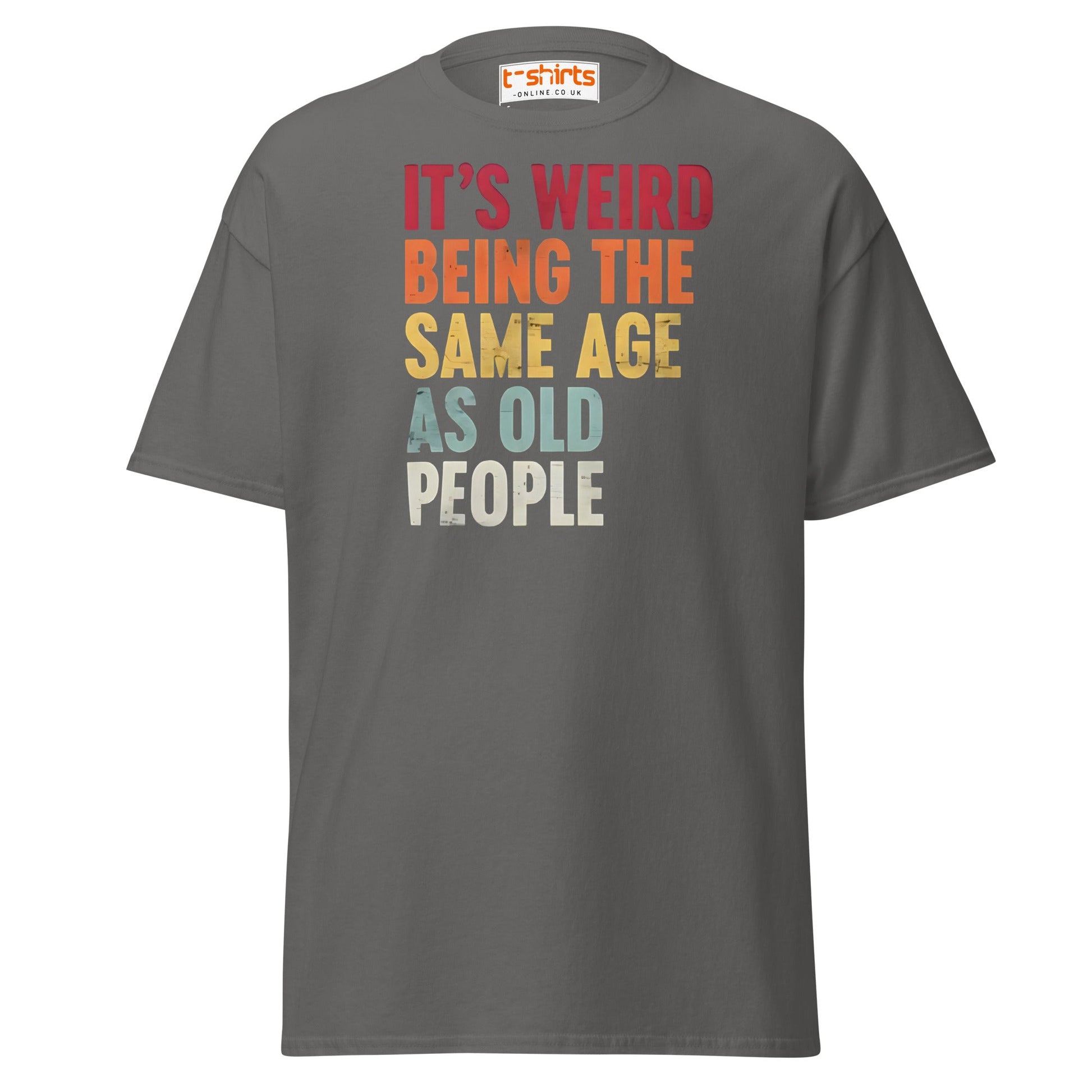 It’s Fine I’m Fine Everything is Fine T-Shirt - Charcoal - T-Shirts Online