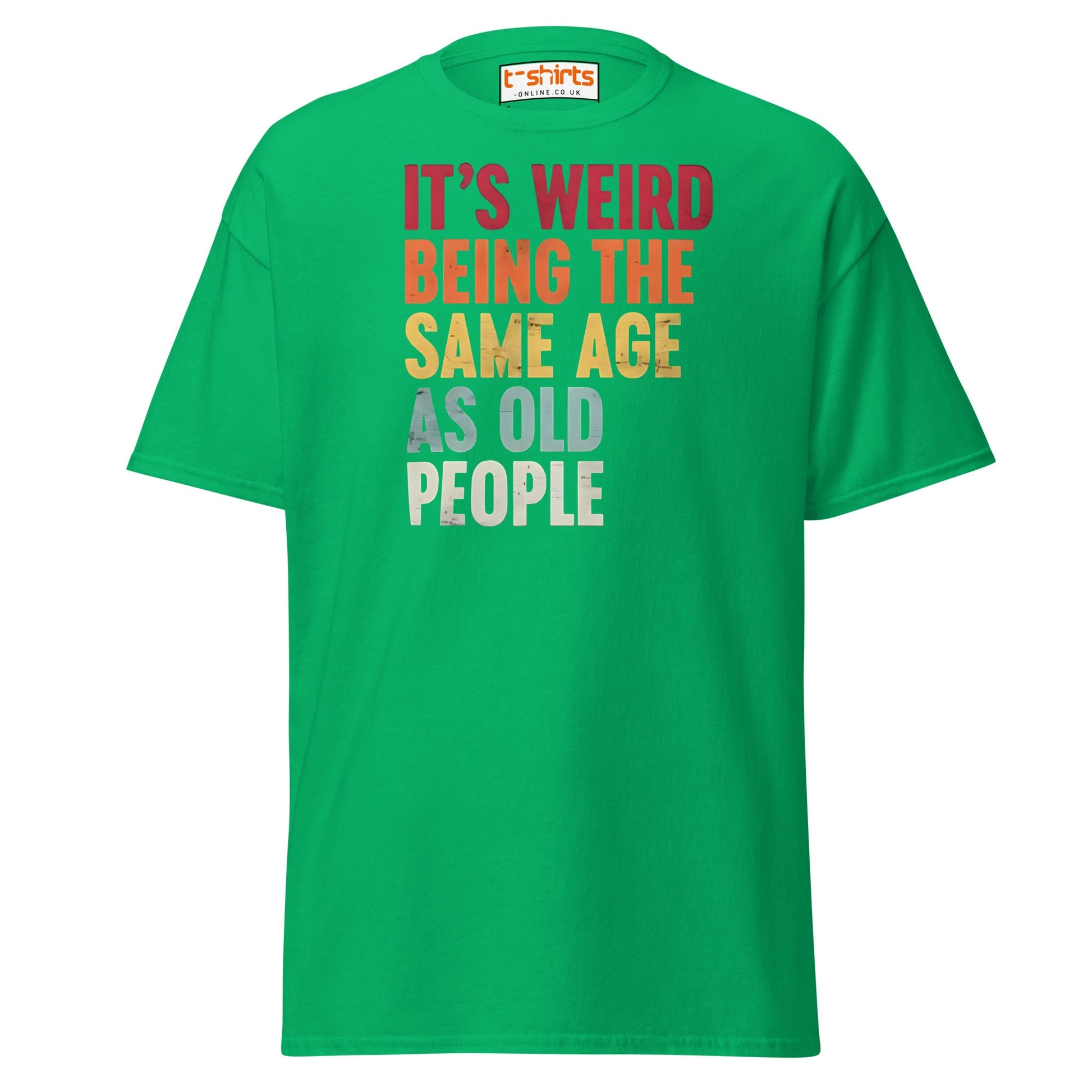 It’s Fine I’m Fine Everything is Fine T-Shirt - Irish Green - T-Shirts Online
