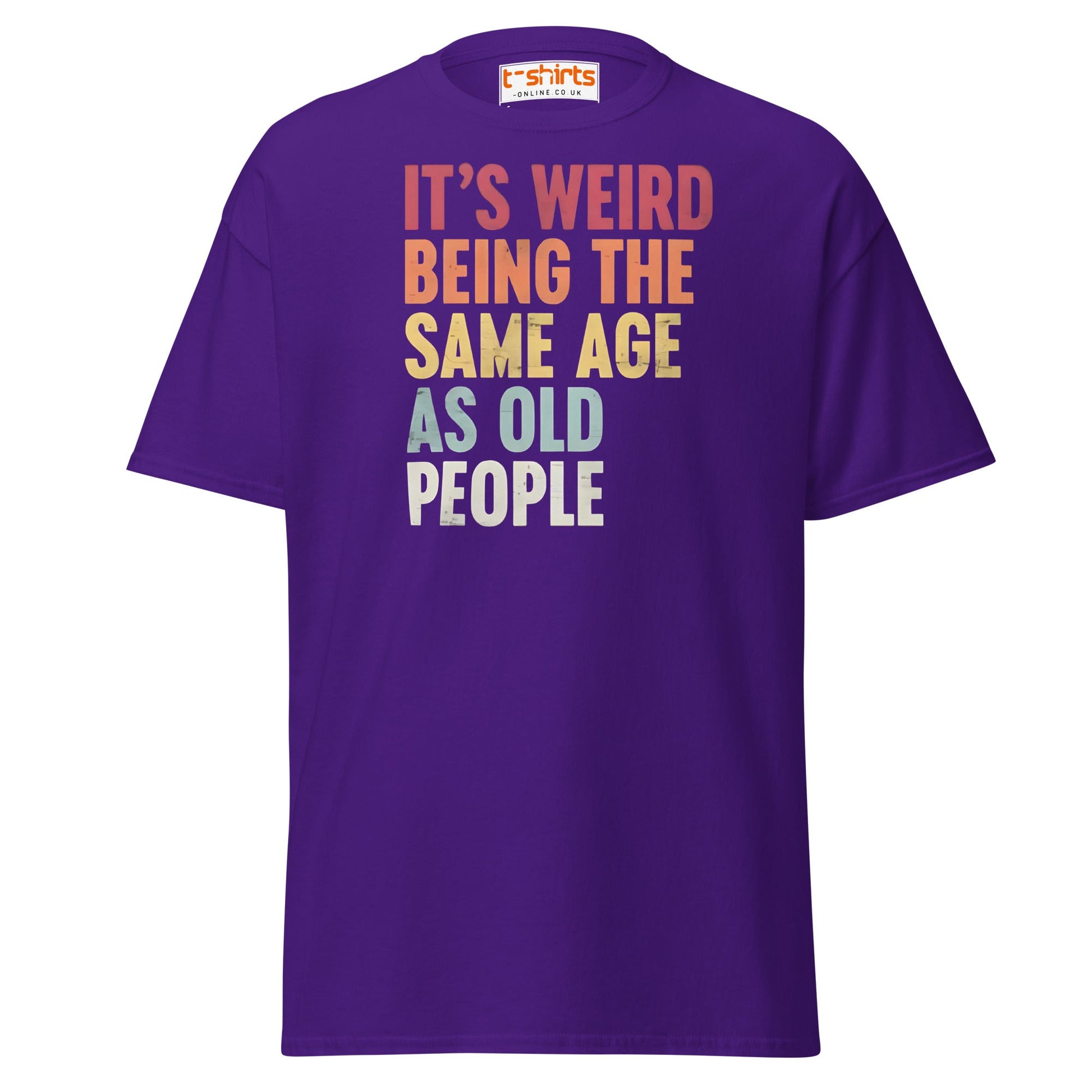 It’s Fine I’m Fine Everything is Fine T-Shirt - Purple - T-Shirts Online