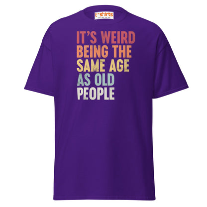 It’s Fine I’m Fine Everything is Fine T-Shirt - Purple - T-Shirts Online