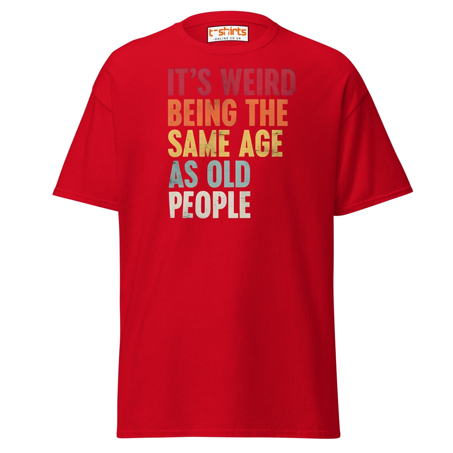It’s Fine I’m Fine Everything is Fine T-Shirt - Red - T-Shirts Online
