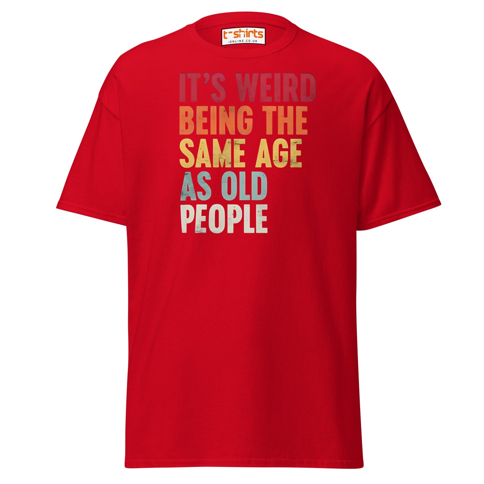 It’s Fine I’m Fine Everything is Fine T-Shirt - Red - T-Shirts Online