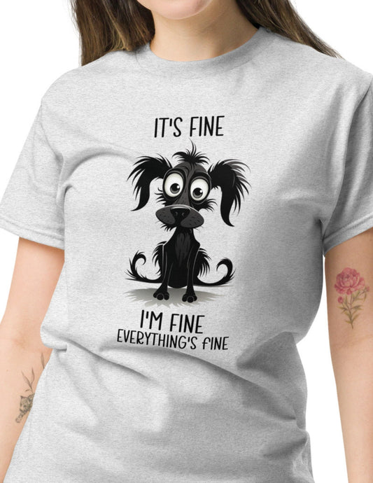 It's Fine, I'm Fine, Everything's Fine | Unisex classic tee - Royal - T-Shirts Online