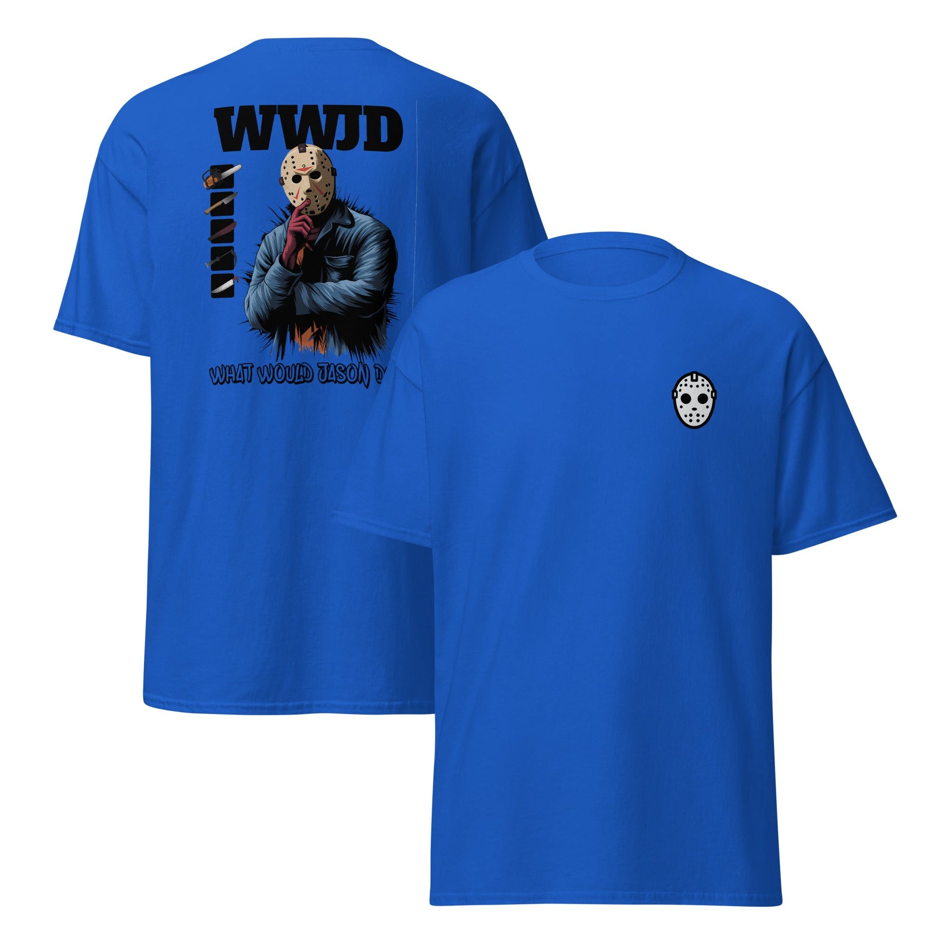 Jason | Horror T-Shirt - Royal - T-Shirts Online