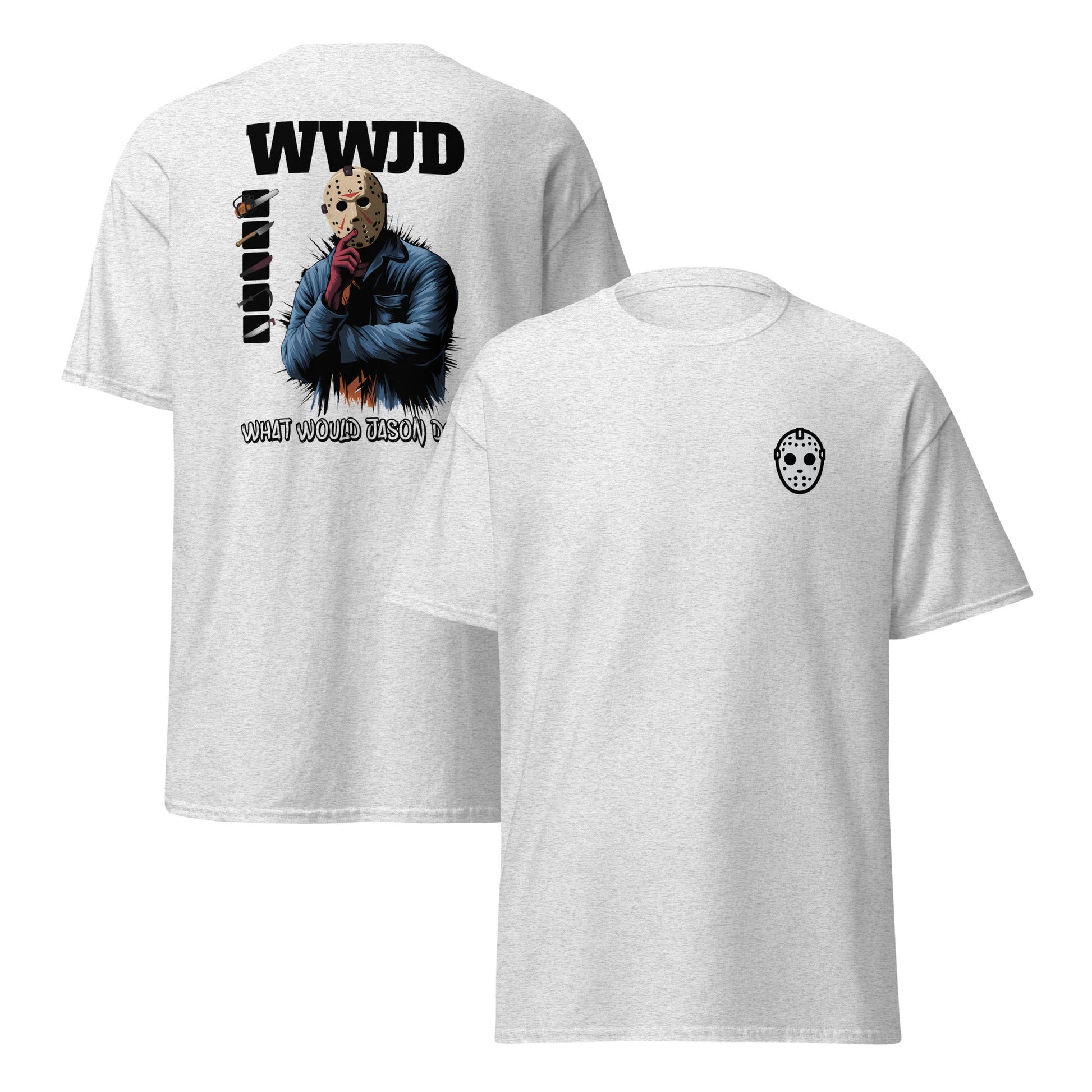 Jason | Horror T-Shirt - Ash - T-Shirts Online