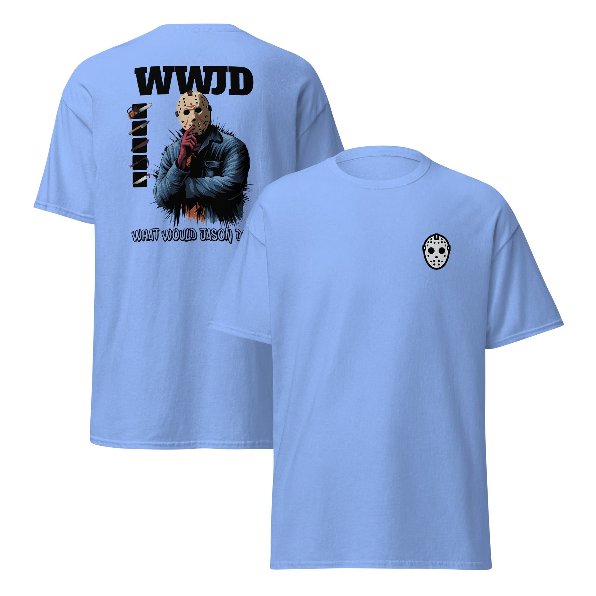 Jason | Horror T-Shirt - Carolina Blue - T-Shirts Online