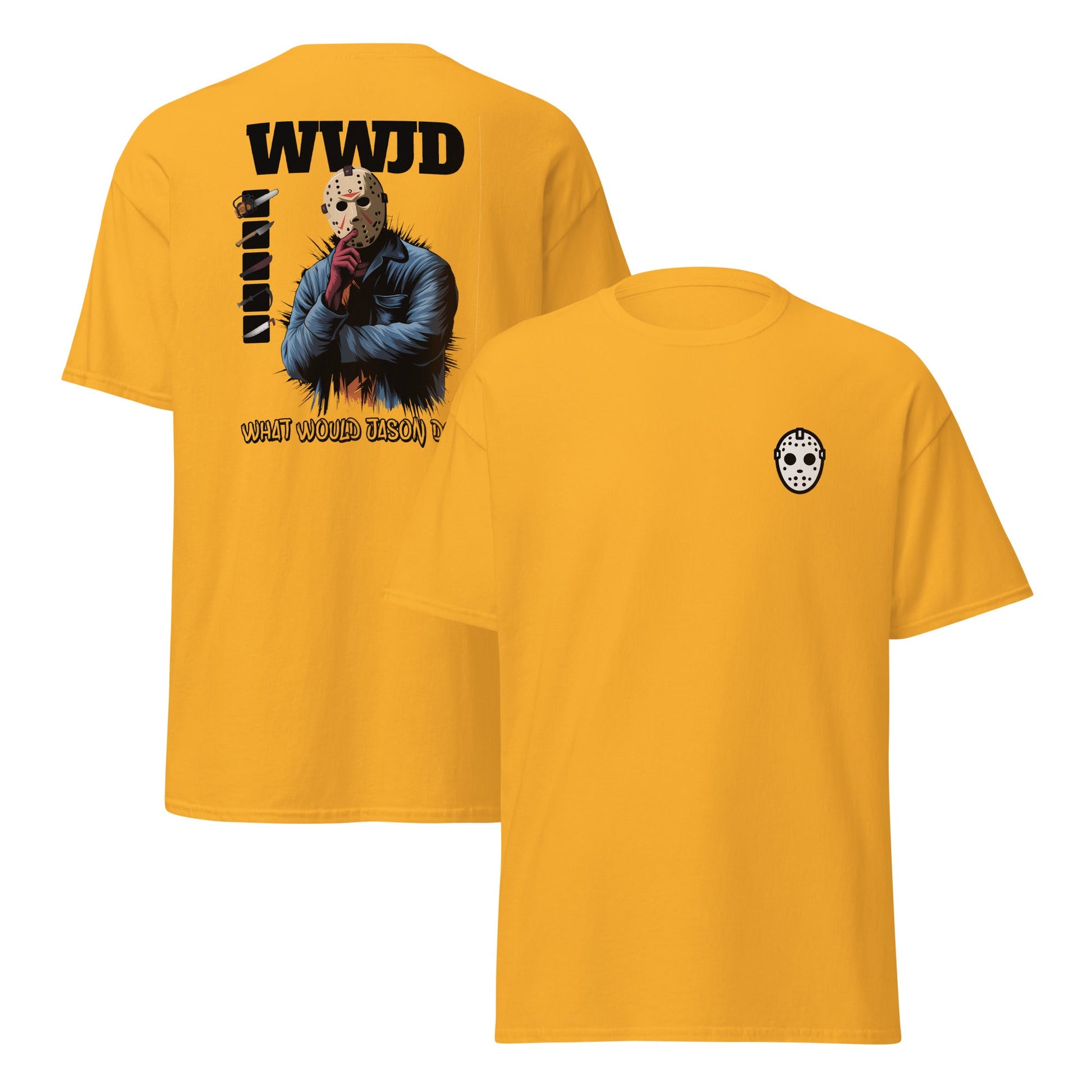 Jason | Horror T-Shirt - Gold - T-Shirts Online