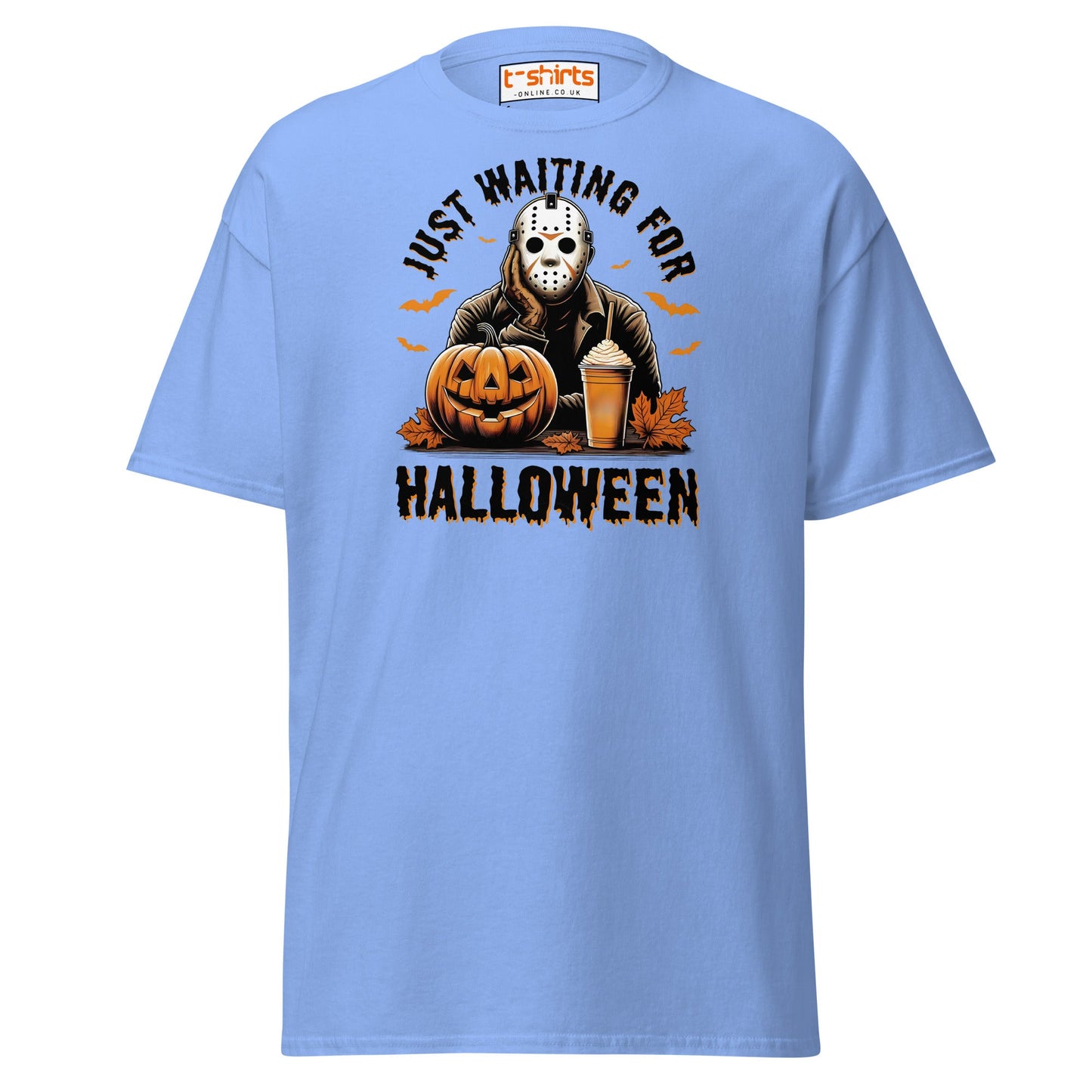 Jason Voorhees Halloween Coffee T-Shirt - Carolina Blue - T-Shirts Online
