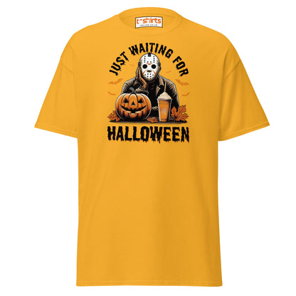 Jason Voorhees Halloween Coffee T-Shirt - Gold - T-Shirts Online
