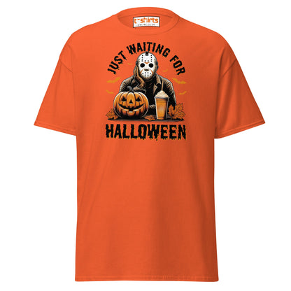 Jason Voorhees Halloween Coffee T-Shirt - Orange - T-Shirts Online