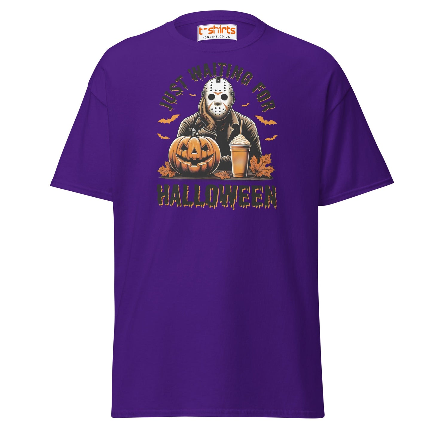 Jason Voorhees Halloween Coffee T-Shirt - Purple - T-Shirts Online