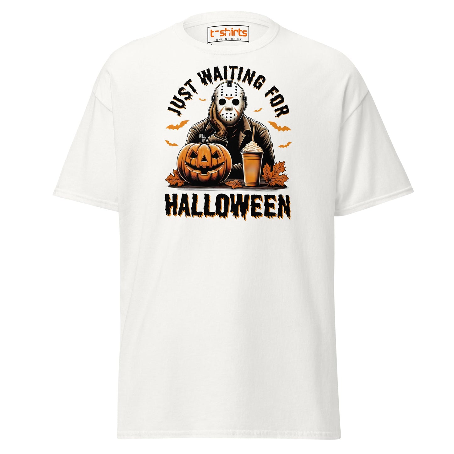 Jason Voorhees Halloween Coffee T-Shirt - White - T-Shirts Online