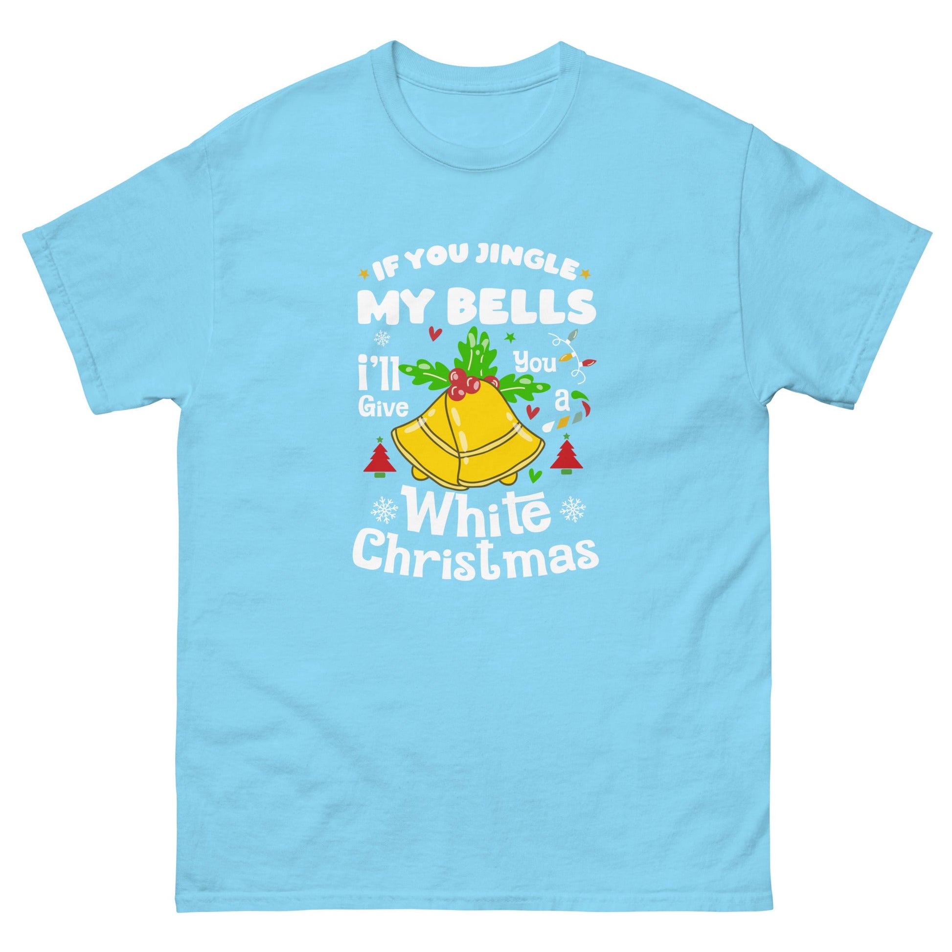 Jingle My Bells | Adult T Shirt - Sky - T-Shirts Online