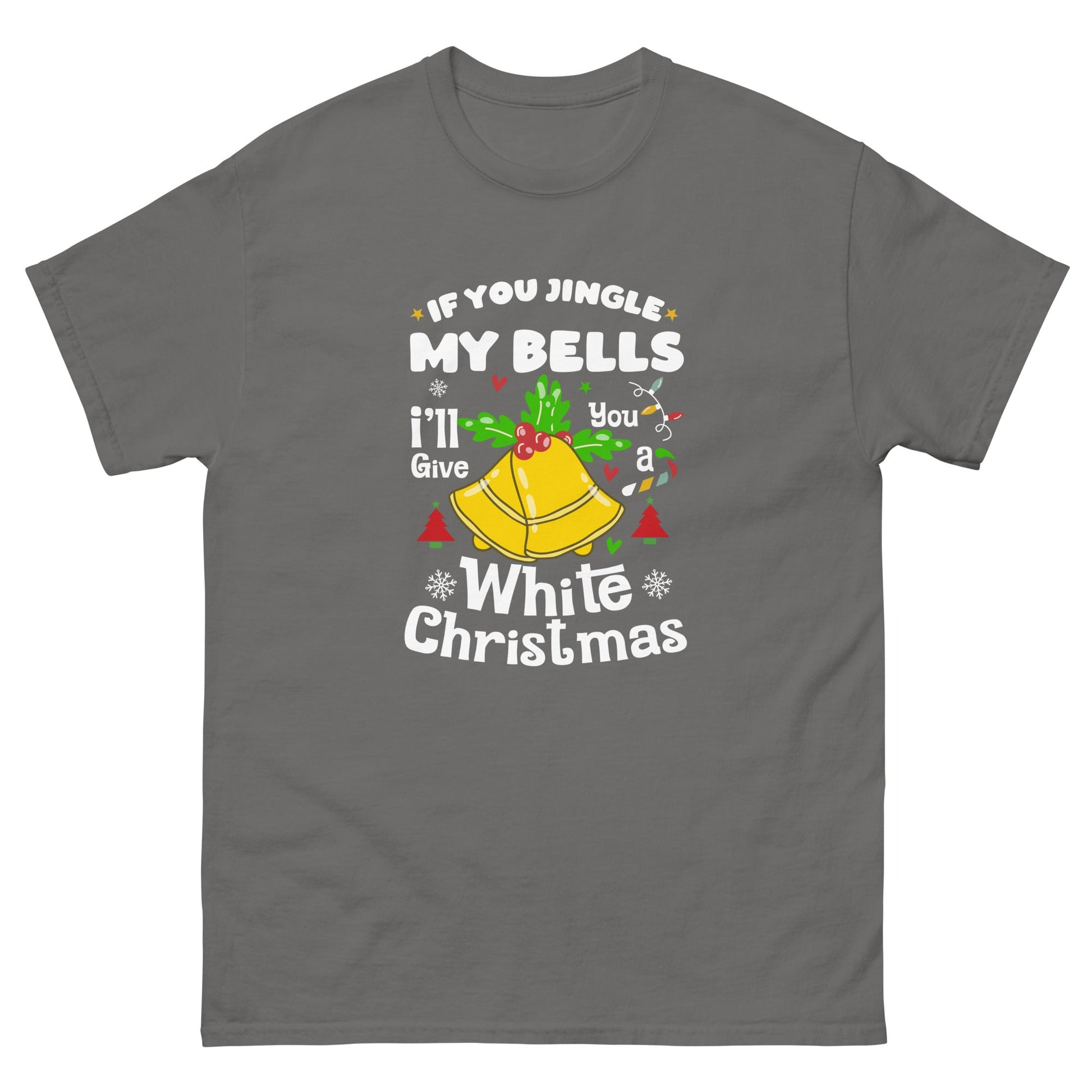 Jingle My Bells | Adult T Shirt - Charcoal - T-Shirts Online