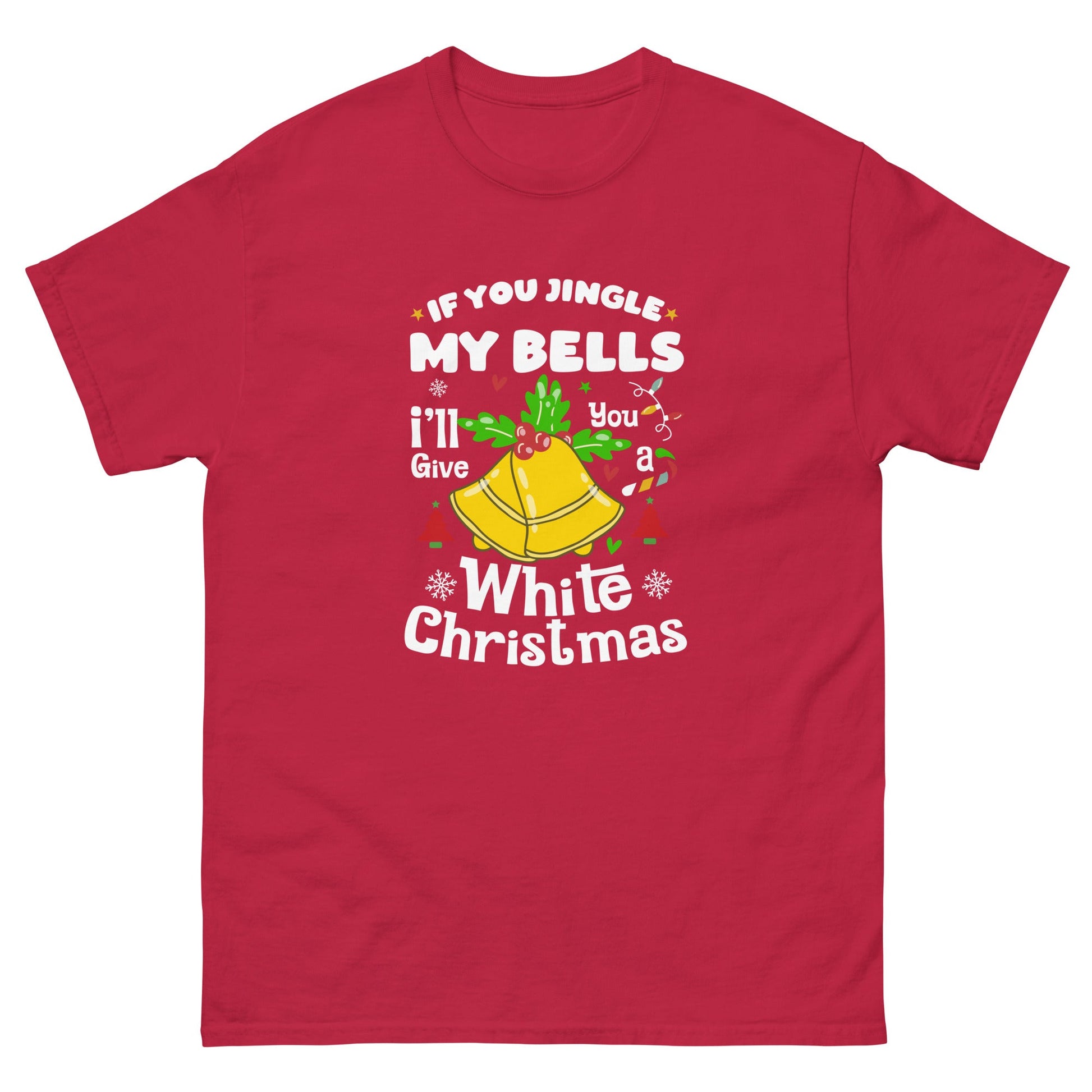 Jingle My Bells | Adult T Shirt - Cardinal - T-Shirts Online