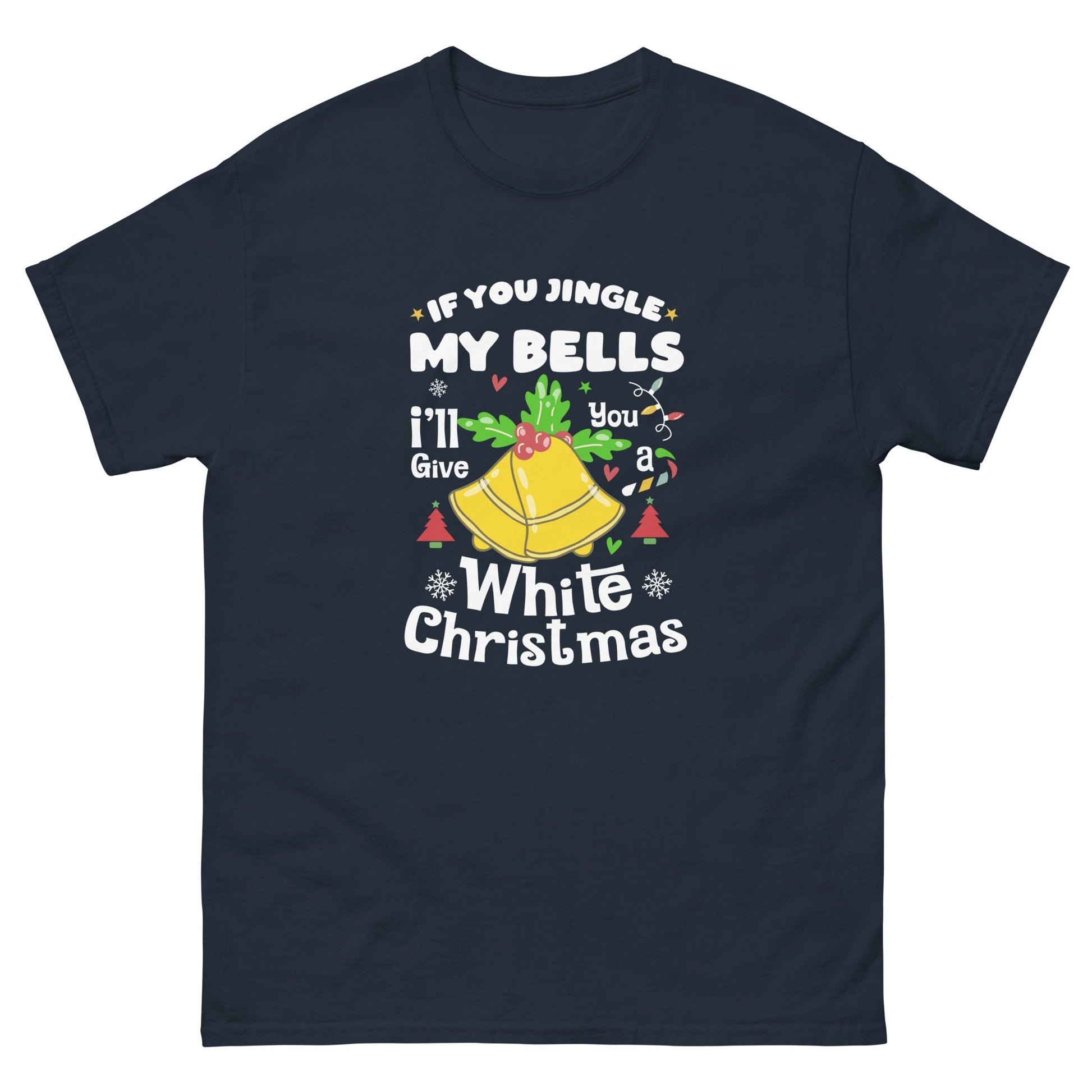 Jingle My Bells | Adult T Shirt - Navy - T-Shirts Online