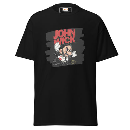 John Wick | Mashup Gamer Movie T-Shirt - Black - T-Shirts Online