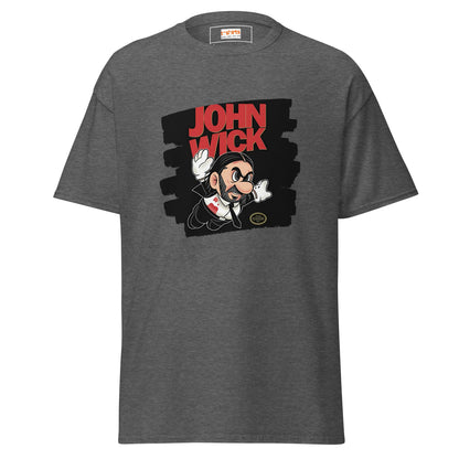 John Wick | Mashup Gamer Movie T-Shirt - Dark Heather - T-Shirts Online
