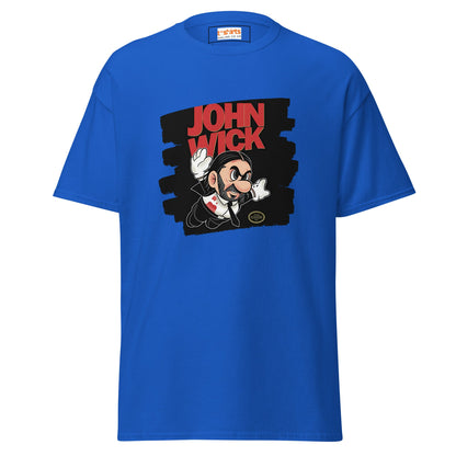 John Wick | Mashup Gamer Movie T-Shirt - Royal - T-Shirts Online