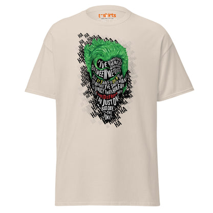Joker One Bad Day Typography T-Shirt - Natural - T-Shirts Online