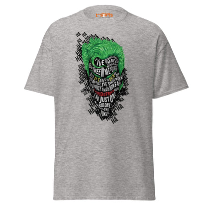 Joker One Bad Day Typography T-Shirt - Sport Grey - T-Shirts Online