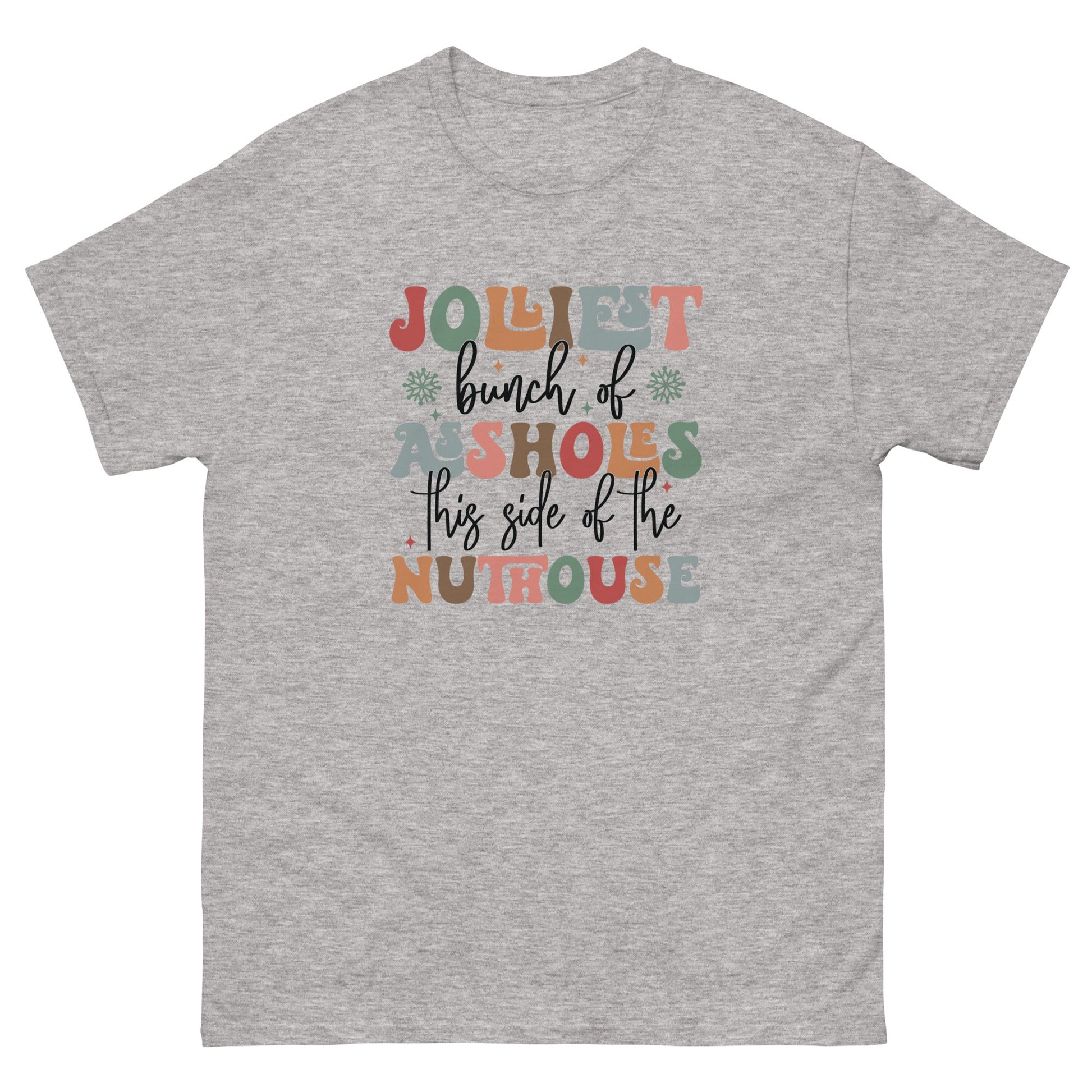 Jolly Christmas | Funny Xmas T-Shirt - Sport Grey - T-Shirts Online
