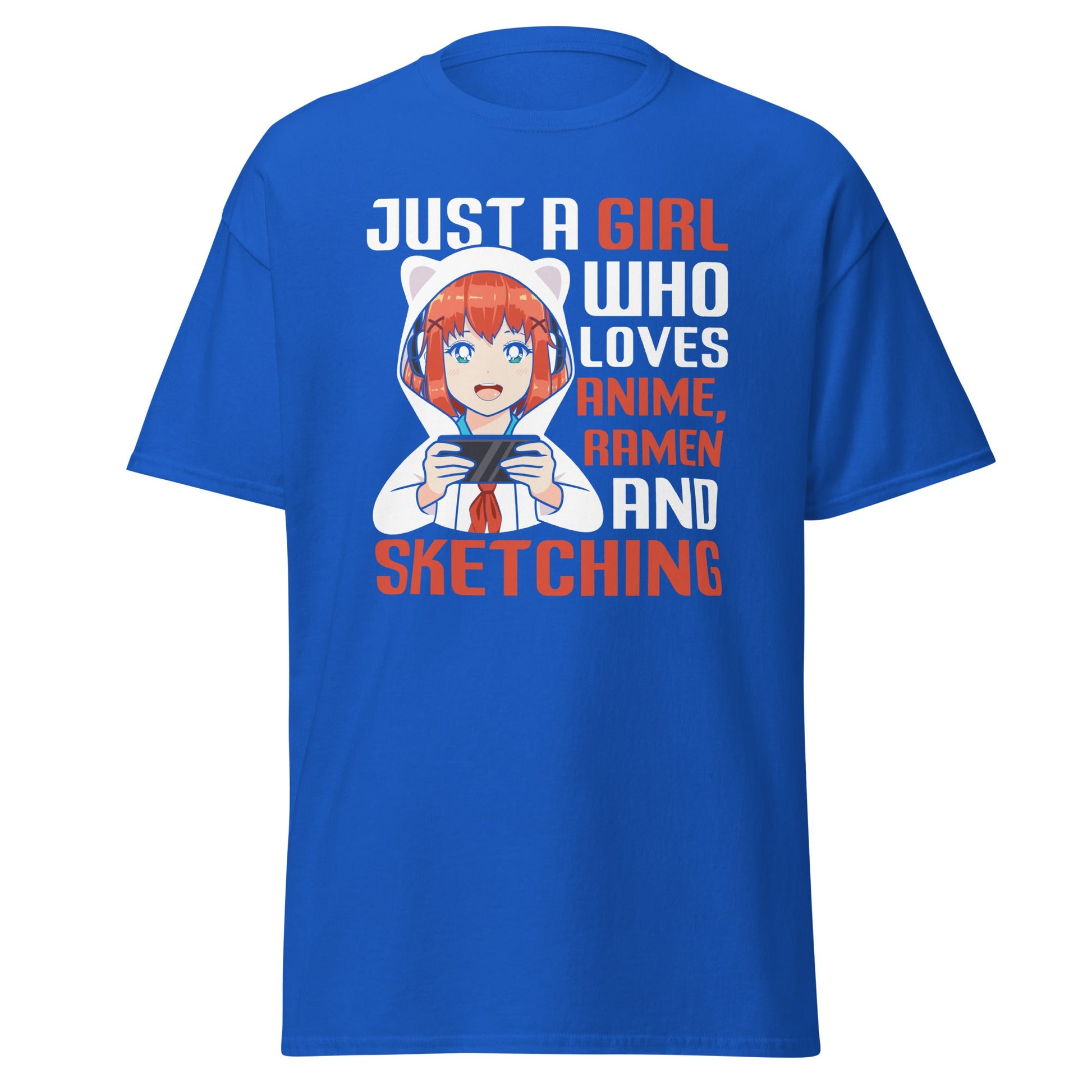 Just a Girl | Anime T-Shirt - T-Shirts Online