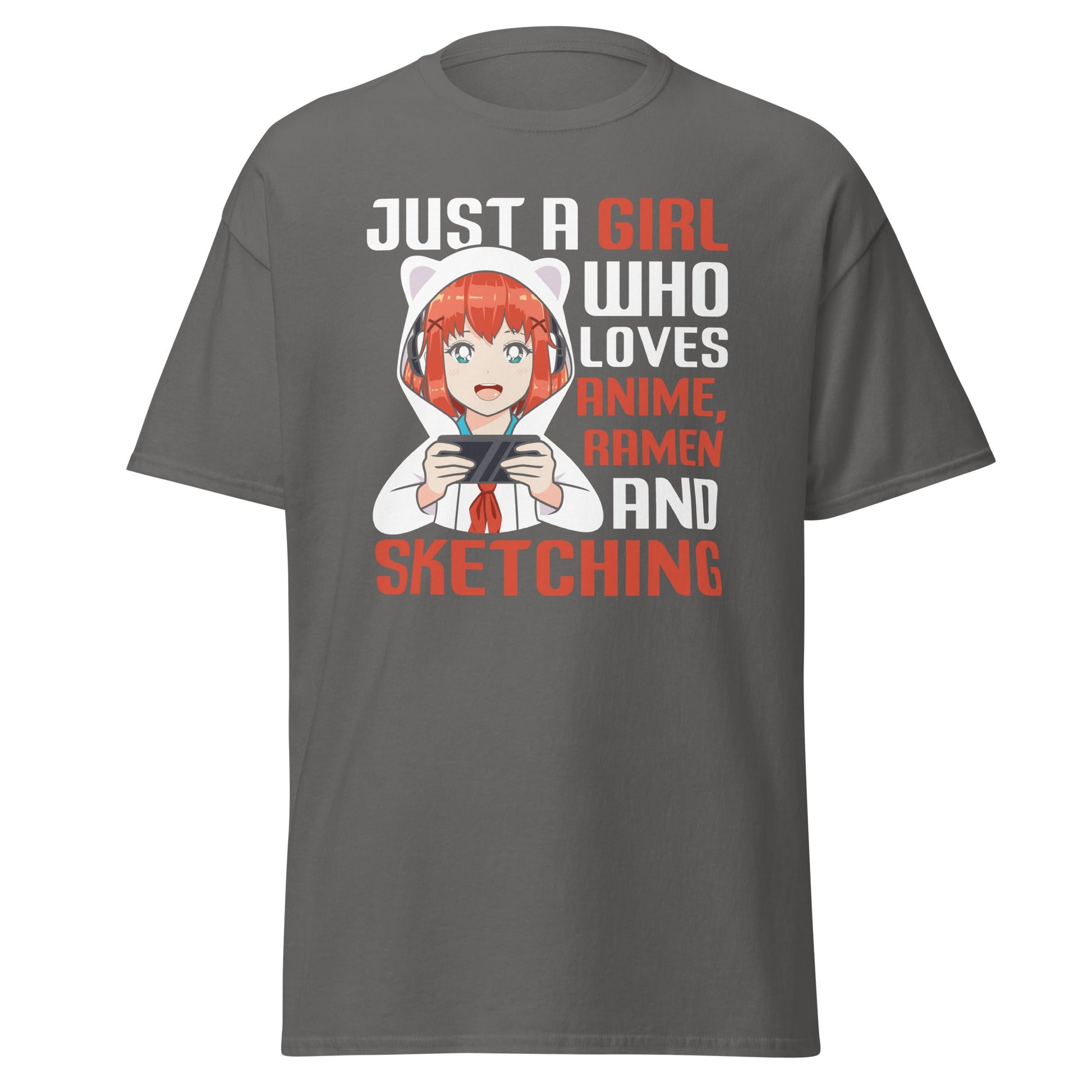 Just a Girl | Anime T-Shirt - T-Shirts Online