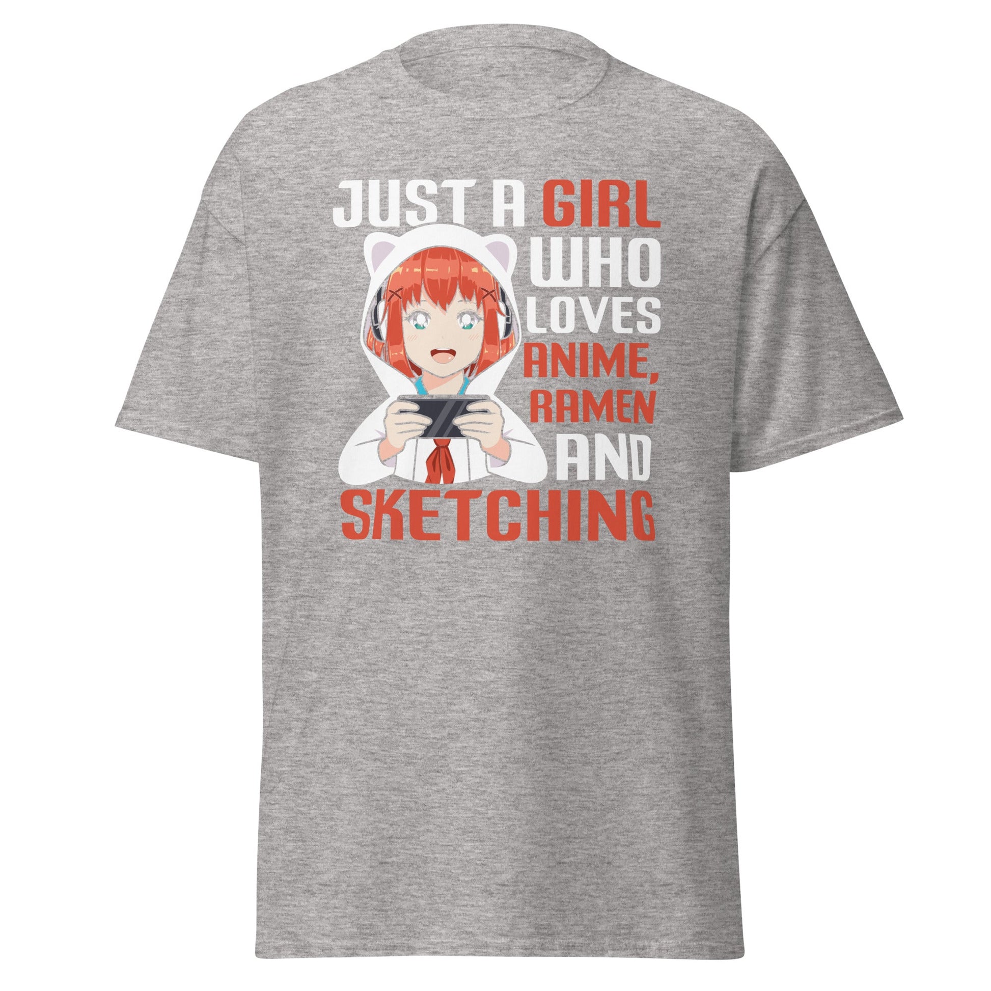 Just a Girl | Anime T-Shirt - T-Shirts Online